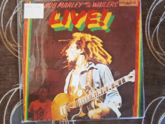 Bob Marley - Live Lp, Disc Vinil foto