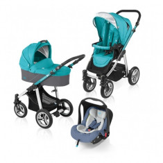 Carucior multifunctional 3 in 1 Lupo Turquoise Baby Design foto