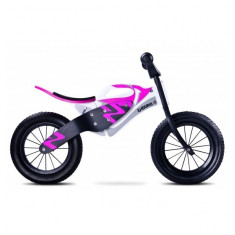 Bicicleta din lemn fara pedale Enduro Purple Toyz foto