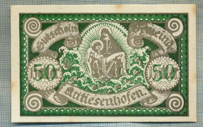 A2184 BANCNOTA NOTGELD- AUSTRIA 50 HELLER -1920-SERIA FARA-starea care se vede foto