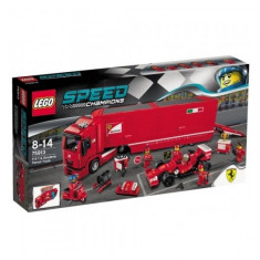 F14 T si camionul echipei Ferrari 75913 Speed Champions LEGO foto