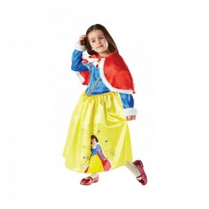 Costum de carnaval cu capa Alba ca Zapada S (3-4 ani/max 104cm) Rubies foto
