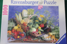 Ravensburger PUZZLE , 1000 piese, ca.70x50 cm No.158072 Made in Germany foto