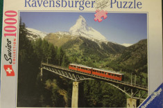 Ravensburger PUZZLE , 1000 piese, ca.70x50 cm No.159093 Made in Germany foto