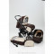 Carucior 3 in 1 Junior Plus Brown Beige Baby-Merc