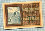 A2182 BANCNOTA NOTGELD- AUSTRIA 70 HELLER -1920-SERIA FARA-starea care se vede