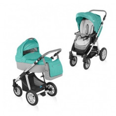 Carucior 2 in 1 Dotty Turquoise Baby Design foto