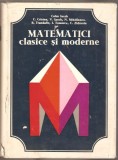 Matematici clasice si moderne