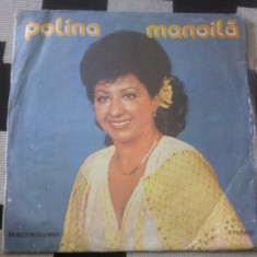 polina manoila canta tismana si motru disc vinyl lp muzica populara EPE 02390
