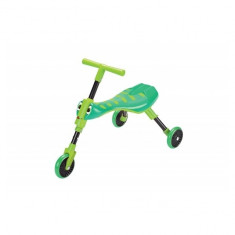 Tricicleta fara pedale ScuttleBug Grasshopper Green Mookie foto