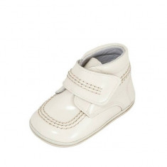 Ghetute crem din lac 17 (10 cm) Leon Shoes foto