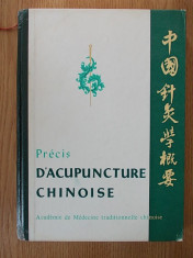 PRECIS D&amp;#039;ACUPUNCTURE CHINOISE/PRINCIPIILE ACUPUNCTURII CHINEZE foto