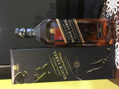 Whisky Scotch Johnnie Walker Black Label 12 YO 1Litru foto