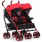 Carucior pentru gemeni Duo Comfort Scarlet Easy Go