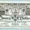 A2165 BANCNOTA NOTGELD- AUSTRIA 20 HELLER -1920-SERIA FARA-starea care se vede
