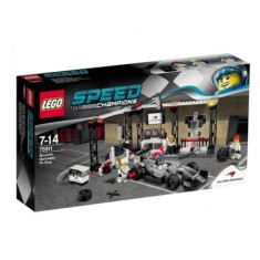 Oprirea la boxe McLaren Mercedes 75911 Speed Champions LEGO foto