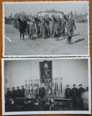 26 foto originale militare , legionare , Chisinau , Tighina , Basarabia , 1936 foto