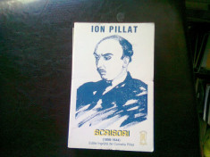 SCRISORI (1898 - 1944) - ION PILLAT foto