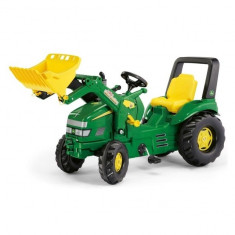 Tractor cu Pedale copii 046638 Verde Rolly Toys foto