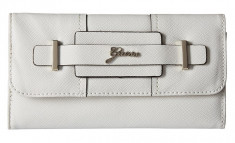 Guess Greyson SLG portofel dama nou alb 100% original Livrare rapida. foto