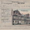 BAD DORNA VATRA DORNEI TELEGRAMA- CARTE POSTALA WALDPARKHOTEL CIRCULATA 1908
