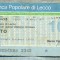 A2243 ASIGNAT BILET BANCA POPOLARE DI LECCO -ITALIA- 100 LIRE-starea cese vede