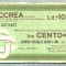 A2213 ASIGNAT BILET BANCA ICCREA ROMA- 100 LIRE-starea cese vede