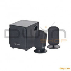 Boxe Gembird 2.1, WCS-731 RMS: 2 x 2W + 2W, Black foto