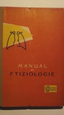 C. Anastasatu, s.a. - Manual de ftiziologie (vezi detalii pentru livrare in tara) foto