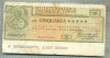 A2203 ASIGNAT BILET BANCA INSTITUTO BANCARIO - 50 LIRE-starea cese vede