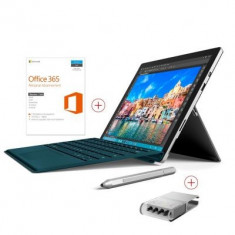 Surface Pro 4 Tablet i5 128 GB + O365 Personal + TC petrol + Pen Tip Kit foto