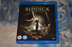 Film - The Riddick Collection [3 Filme - 2 Discuri Blu-Ray + 1 Disc DVD], Import foto