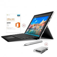 Surface Pro 4 Tablet i5 128 GB + O365 Personal + TC schwarz + Pen Tip Kit foto