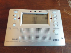 metronom tuner KORG TM 40 foto