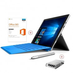 Surface Pro 4 Tablet M 128 GB + O365 Personal + TC hellblau + Pen Tip Kit foto