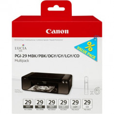 Canon PGI29 MBK/PBK/DGY/GY/LGY/CO Multi Pack foto