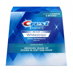 Albirea Dintilor cu Crest Whitestrips 1-Hour Express - CUTIE 14 BENZI foto