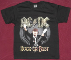 Tricou rock AC/DC - Rock or Bust-Angus + alte tricouri foto