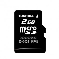 Card MicroSD 2 GB Toshiba bulk foto