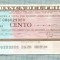 A2252 ASIGNAT BILET BANCA DEL FRIULI -ITALIA- 100 LIRE-starea cese vede