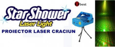PROMOTIE BLACK FRIDAY! LASER STAR SHOWER CU EFECTE SENZATIONALE 3D DE CRACIUN ! foto