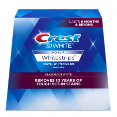 Albirea Dintilor cu Crest Whitestrips 3D Glamorous White - CUTIE 28 BENZI foto
