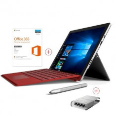 Surface Pro 4 Tablet i5 128 GB + O365 Personal + TC rot + Pen Tip Kit foto