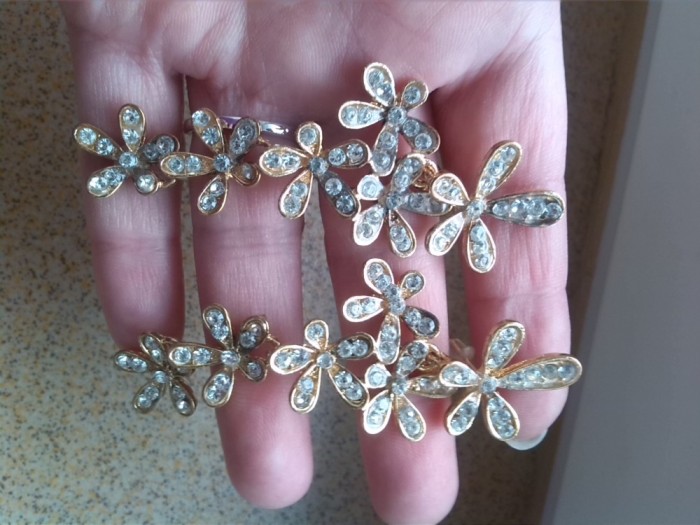 cercei fashion cristale tip swarovski model fulg de nea snowflake