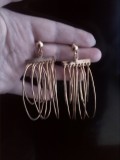 Cumpara ieftin cercei fashion tip candelabru