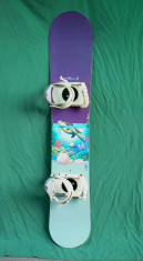 Placa snowboard BurtonCustom 159 cm cu legaturi Blax foto