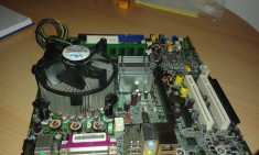 KIT LGA 775 plca HP+ proc intel pentium D 830 3 ghz dul core+2 gb ddr2 foto