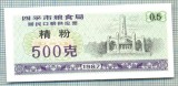 A2274 BANCNOTA CHINA(BON DE OREZ) - 0,5(500) ?- 1987 -STAREA CARE SE VEDE