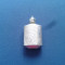 VINTAGE Sticluta de parfum miniatura h= 6.5 cm - are un sfert parfum in ea