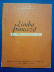 Manual de limba franceza cl. VII 1962 / R1F foto